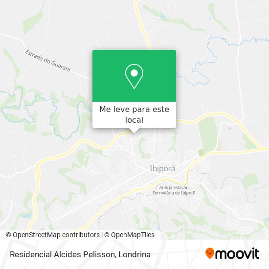 Residencial Alcides Pelisson mapa