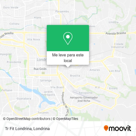 Tr Fit Londrina mapa