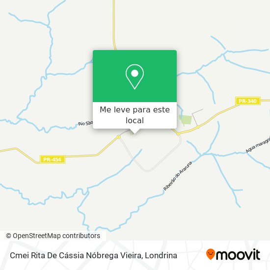 Cmei Rita De Cássia Nóbrega Vieira mapa