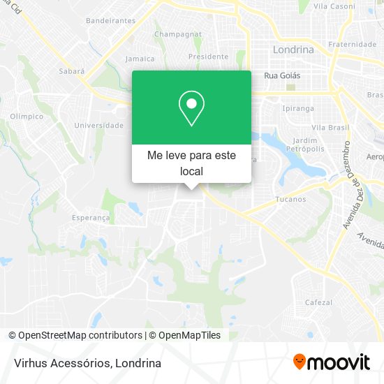 Virhus Acessórios mapa
