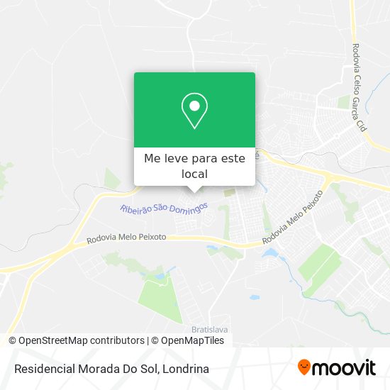 Residencial Morada Do Sol mapa