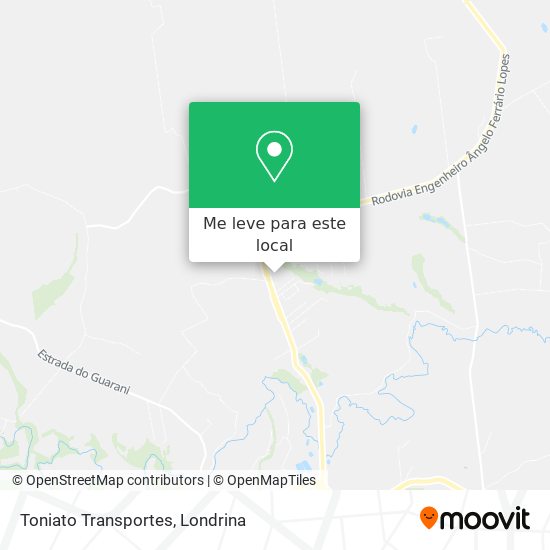 Toniato Transportes mapa