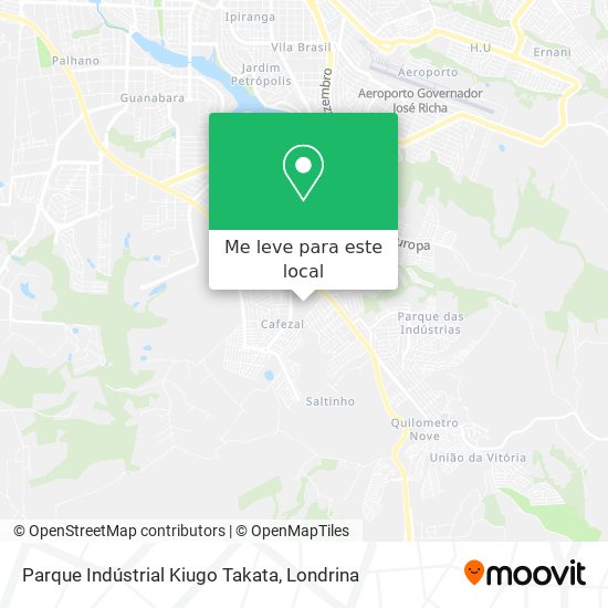 Parque Indústrial Kiugo Takata mapa