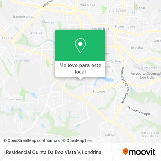 Residencial Quinta Da Boa Vista V mapa