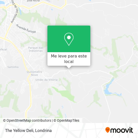 The Yellow Deli mapa