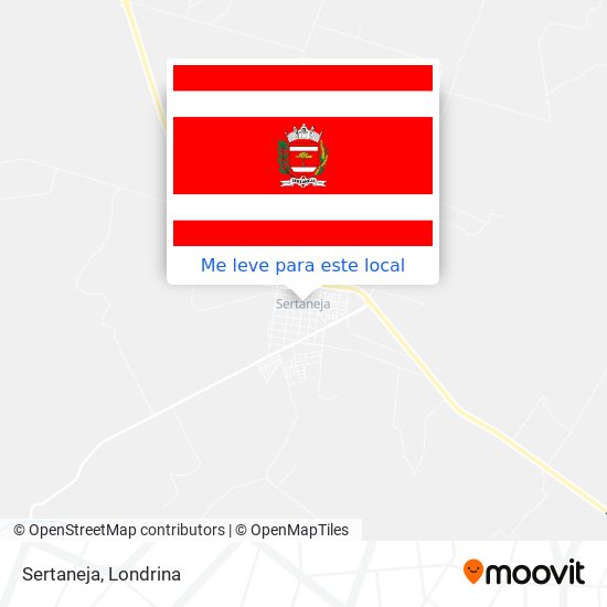 Sertaneja mapa