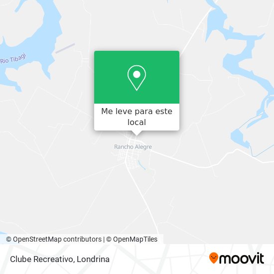 Clube Recreativo mapa