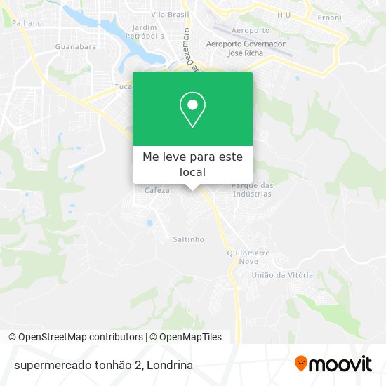 supermercado tonhão 2 mapa