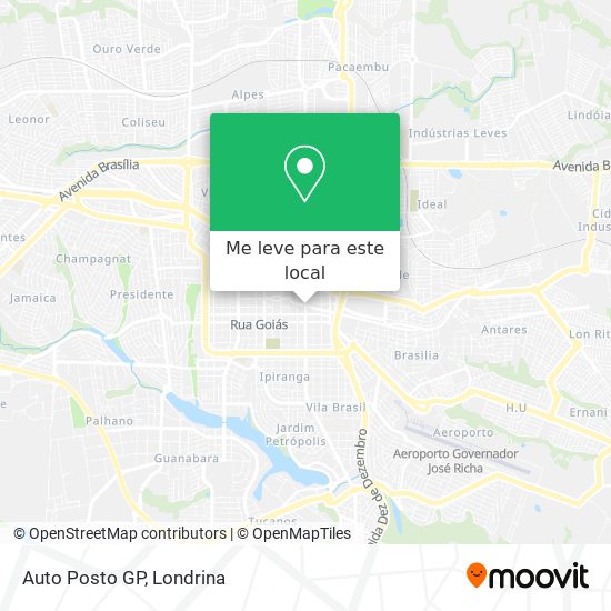 Auto Posto GP mapa