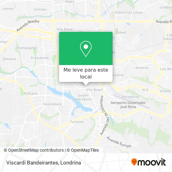 Viscardi Bandeirantes mapa