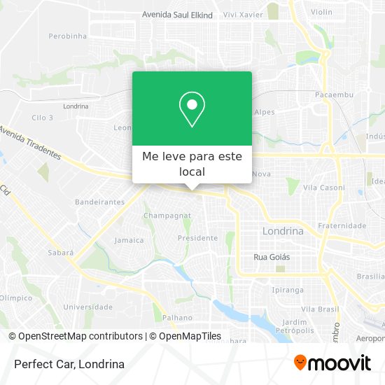 Perfect Car mapa