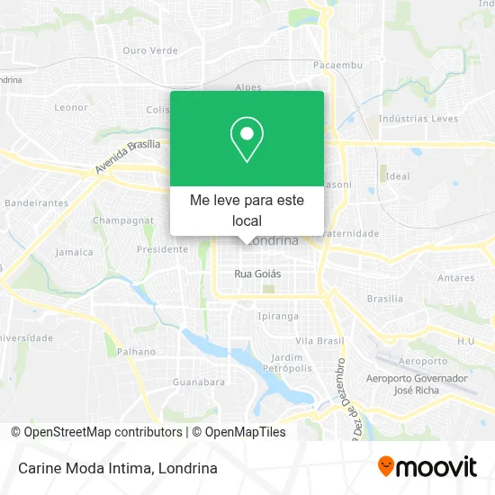 Carine Moda Intima mapa