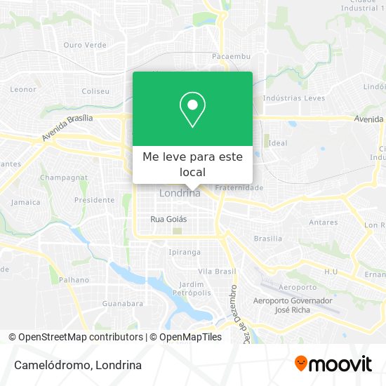 Camelódromo mapa