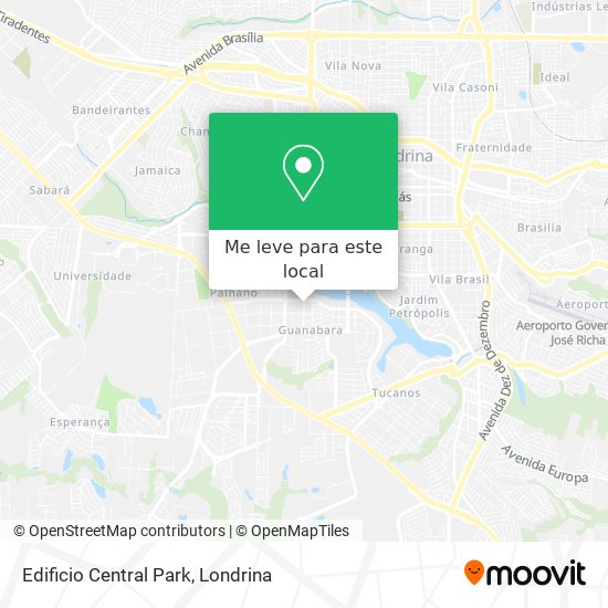Edificio Central Park mapa