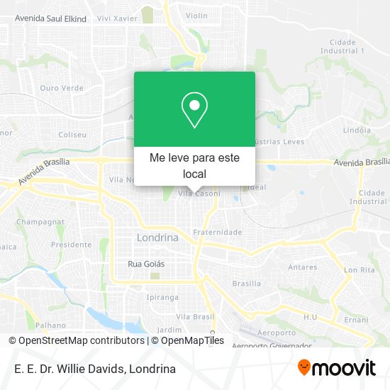 E. E. Dr. Willie Davids mapa