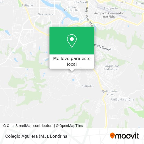 Colegio Aguilera (MJ) mapa