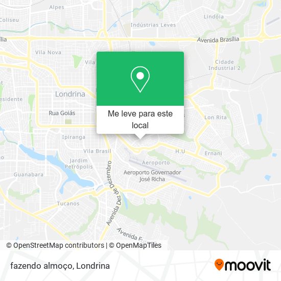 fazendo almoço mapa
