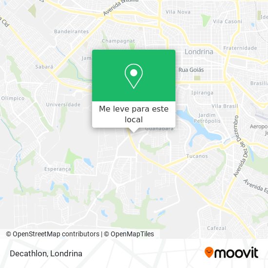 Decathlon mapa