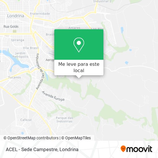 ACEL - Sede Campestre mapa
