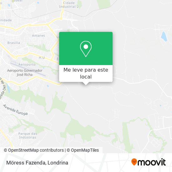 Möress Fazenda mapa