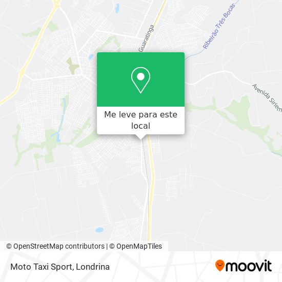 Moto Taxi Sport mapa