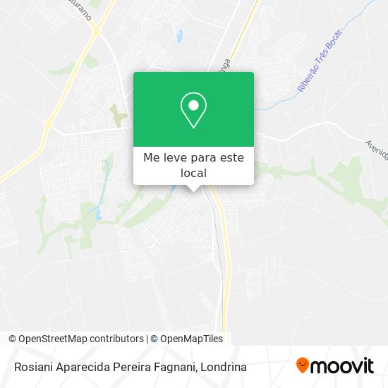Rosiani Aparecida Pereira Fagnani mapa