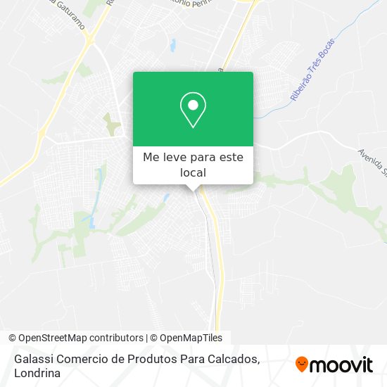 Galassi Comercio de Produtos Para Calcados mapa