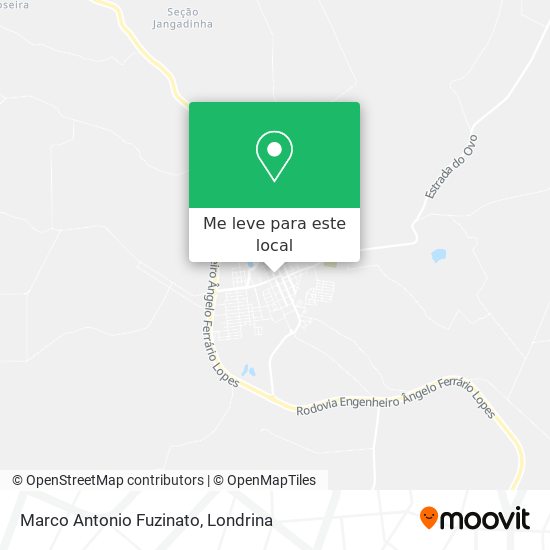 Marco Antonio Fuzinato mapa