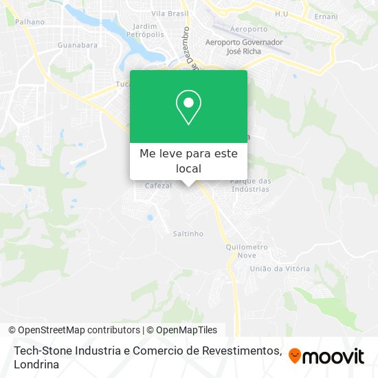 Tech-Stone Industria e Comercio de Revestimentos mapa