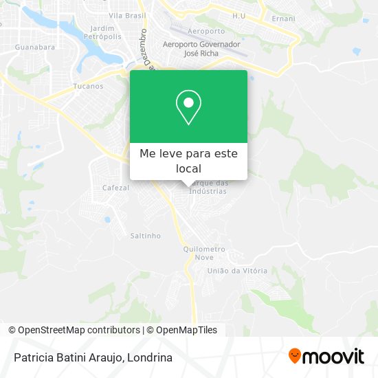 Patricia Batini Araujo mapa