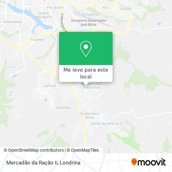 Mercadão da Ração Ii mapa