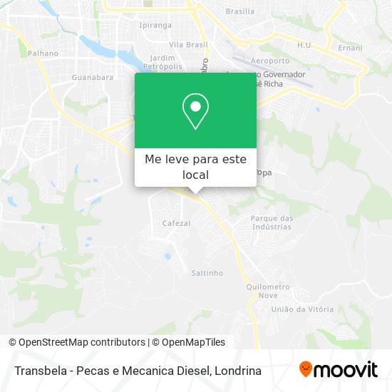 Transbela - Pecas e Mecanica Diesel mapa