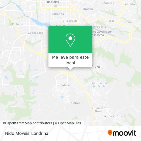 Nido Moveis mapa