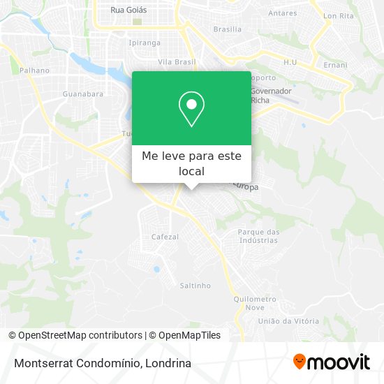 Montserrat Condomínio mapa
