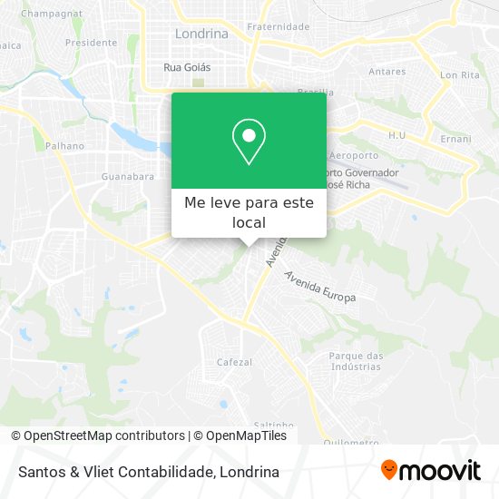 Santos & Vliet Contabilidade mapa