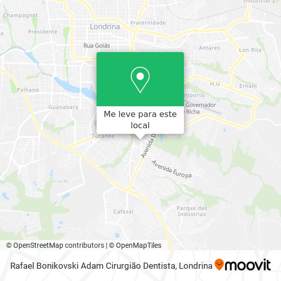 Rafael Bonikovski Adam Cirurgião Dentista mapa
