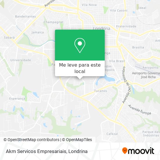 Akm Servicos Empresariais mapa