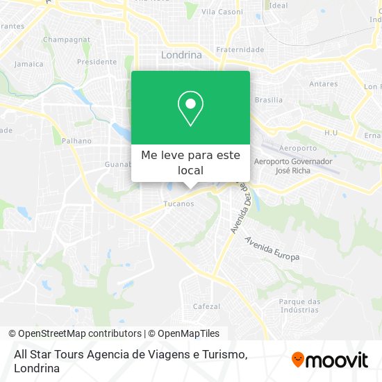 All Star Tours Agencia de Viagens e Turismo mapa