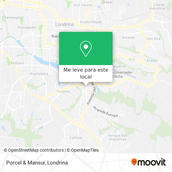 Porcel & Mansur mapa