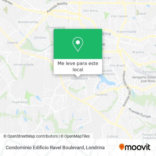 Condominio Edificio Ravel Boulevard mapa