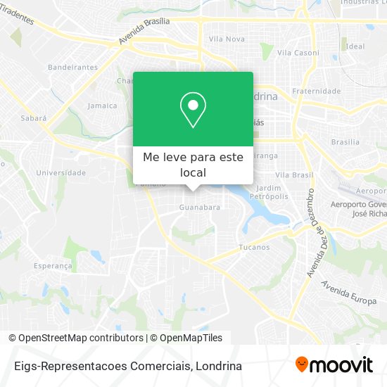 Eigs-Representacoes Comerciais mapa