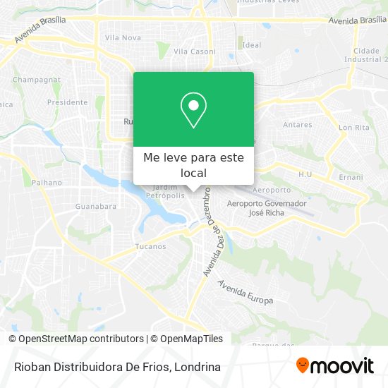 Rioban Distribuidora De Frios mapa