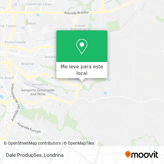 Dale Produções mapa