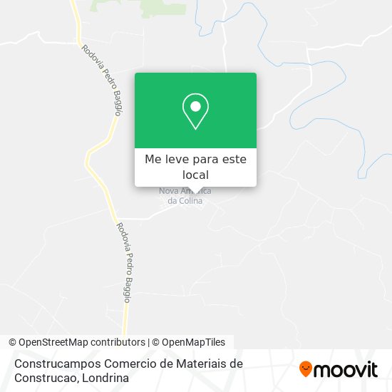 Construcampos Comercio de Materiais de Construcao mapa