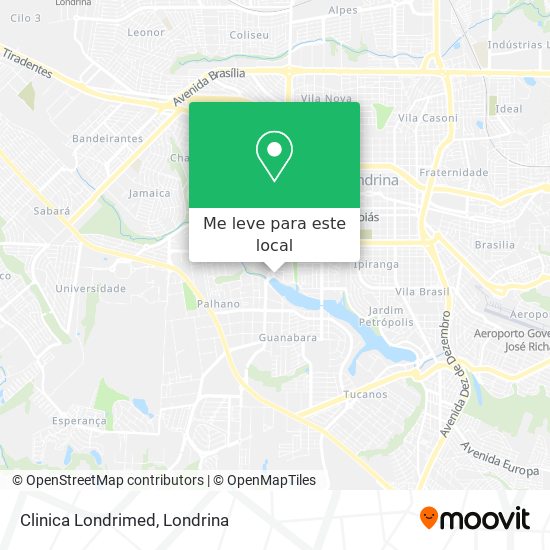 Clinica Londrimed mapa