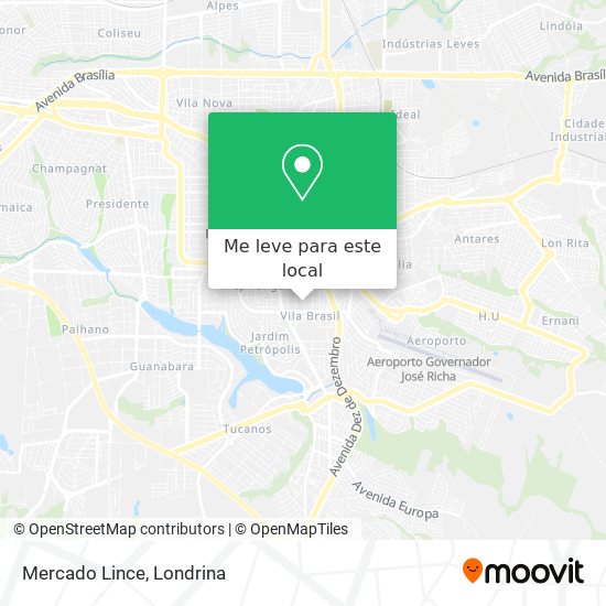 Mercado Lince mapa