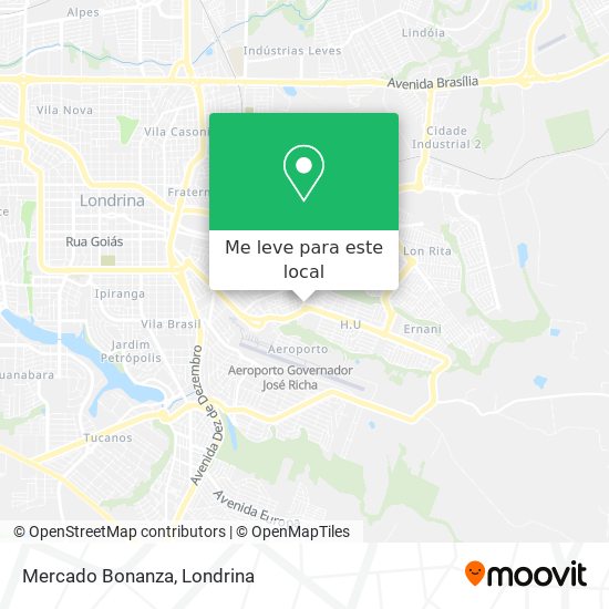 Mercado Bonanza mapa