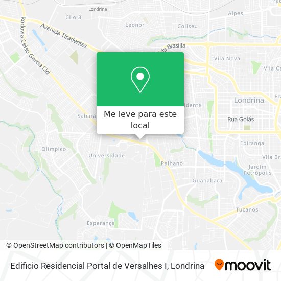 Edificio Residencial Portal de Versalhes I mapa