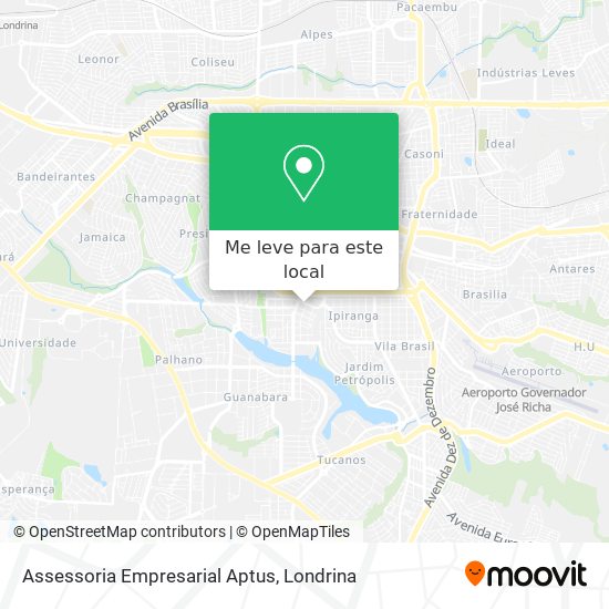 Assessoria Empresarial Aptus mapa