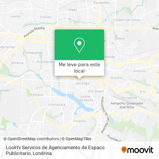 Looktv Servicos de Agenciamento de Espaco Publicitario mapa